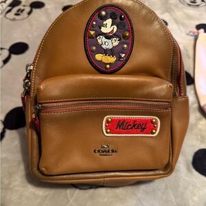 Coach Mickey Mouse Backpack